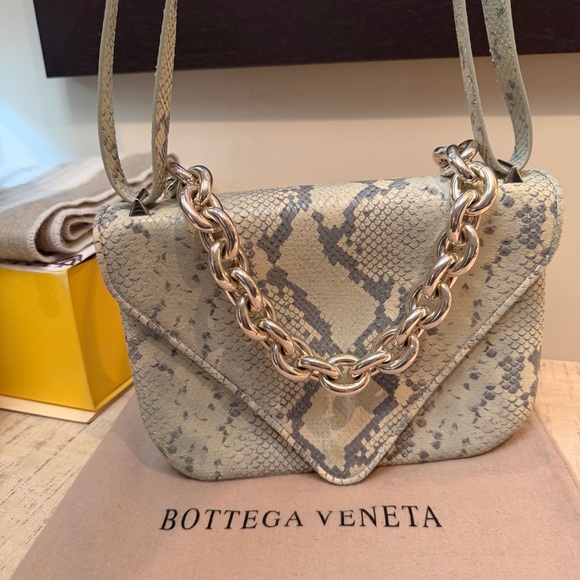 Bottega Veneta Handbags - Bottega Veneta Mount Python Envelope Bag